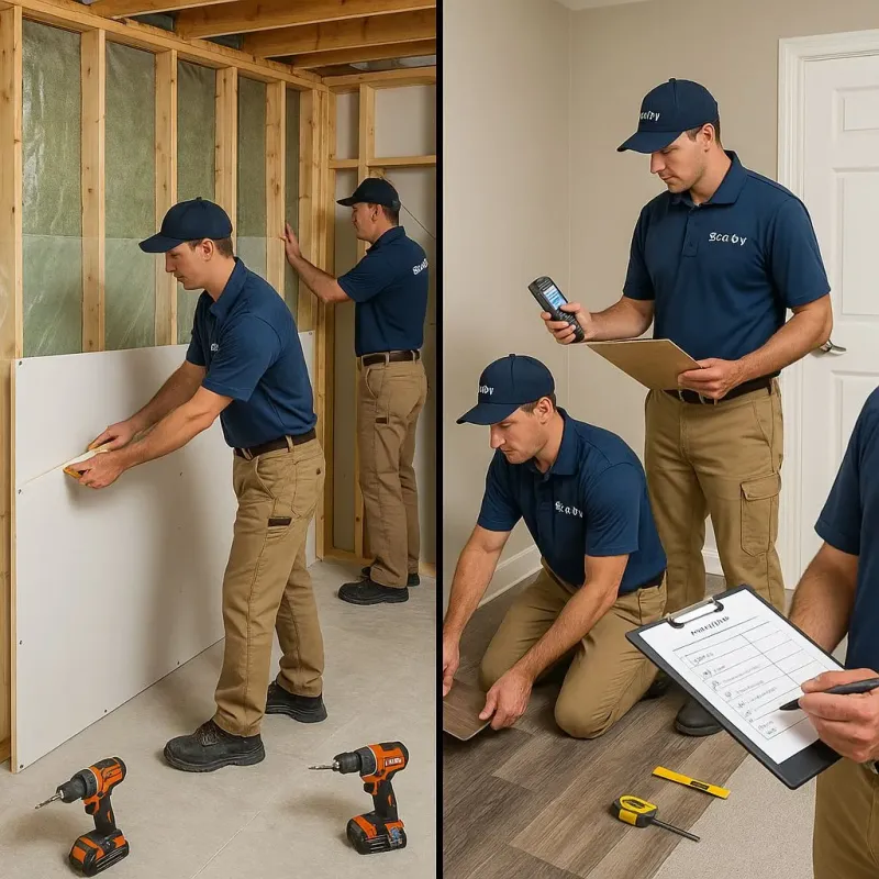 Repairs and Reconstruction process in Griffin, GA